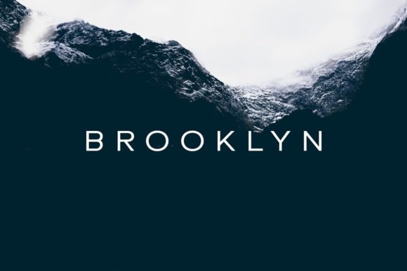 Brooklyn: A Minimal and Neat Sans Serif Font for Modern Design