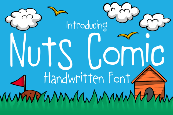 Discover the Charm of Nuts Comic: A Handwritten Font with a Nostalgic Twist