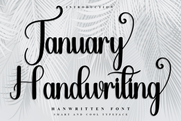 January Handwriting: A Festive Typographic Experience