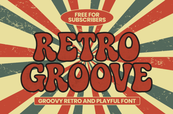 Retro Groove Font