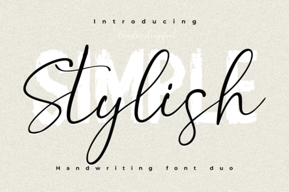 Simple Stylish Font Duo