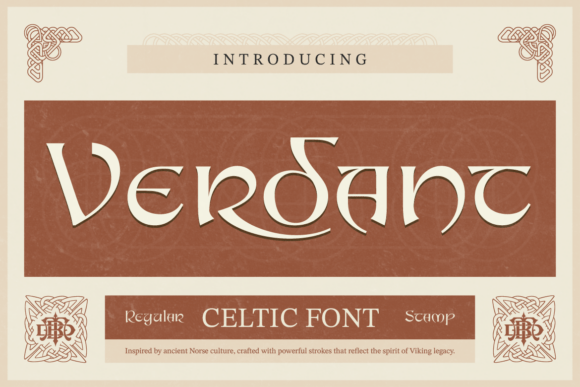 Verdant: A Font That Breathes Myth Into Design